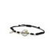 Pulsera de plata y oro