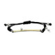 Pulsera de plata, oro y DIAMANT  LAB