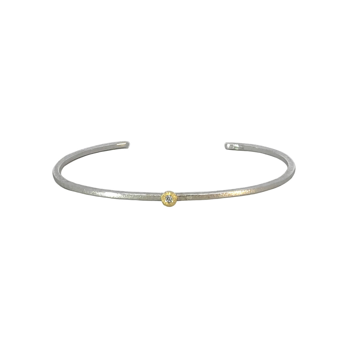 Silver, gold and shiny bracelet