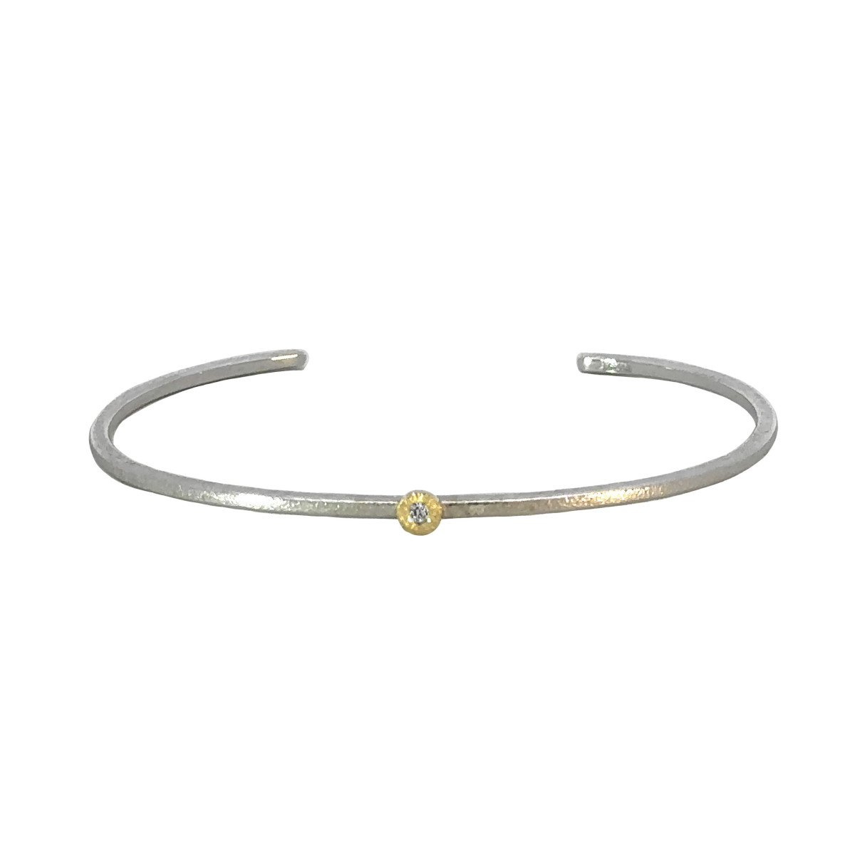 Silver, gold and shiny bracelet