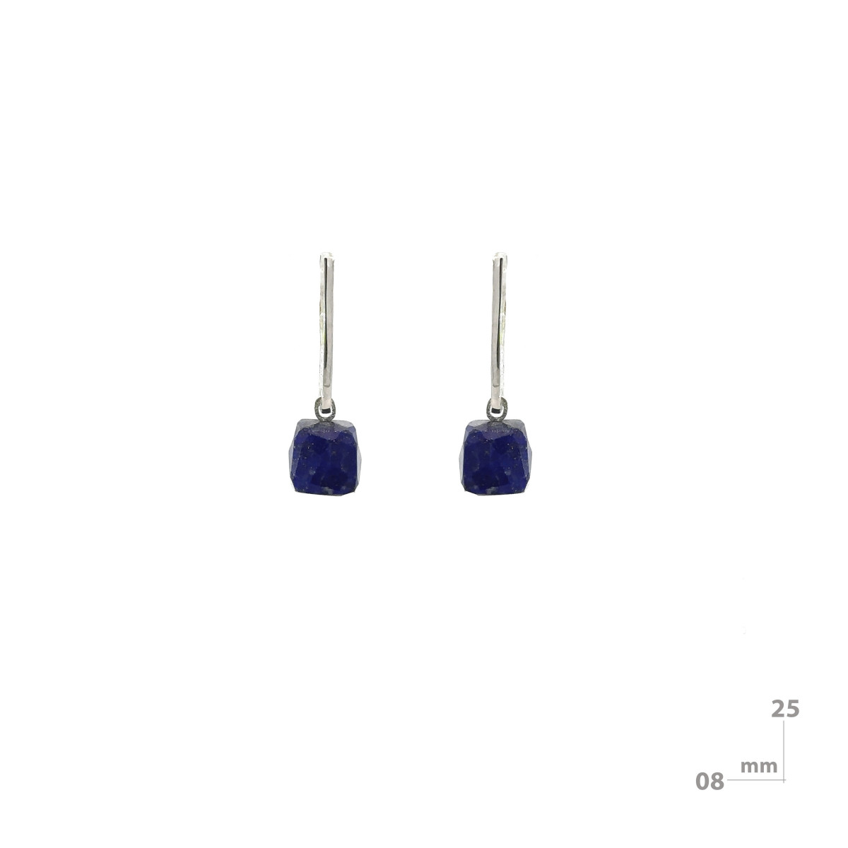 Pedientes de plata