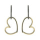 Pendientes de plata y oro