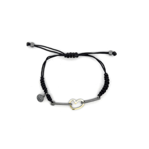 Pulsera de plata y oro