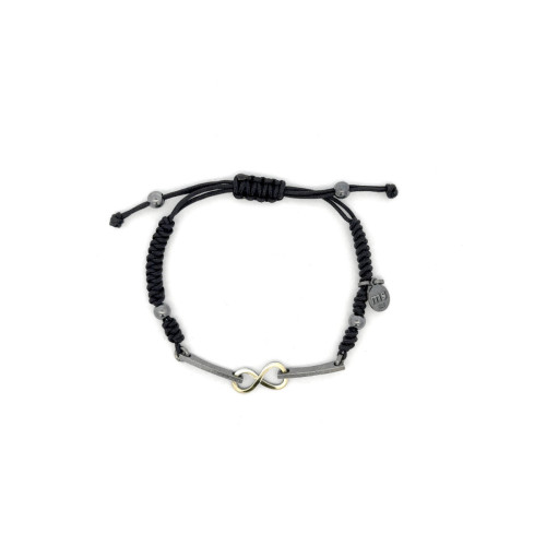 Pulsera de plata i oro