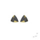 Silver and gold earrings