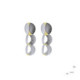 Pendientes de plata y oro