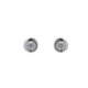 Pendientes de plata y brillante lab