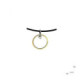 Silver, gold and diamond pendant