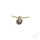 Silver, gold and diamond pendant