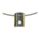 Silver, gold and pearl pendant
