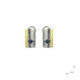 Silver, gold and sapphire earrings