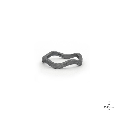 Alliance made of oxidized silver