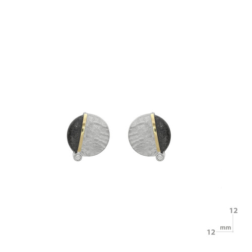 Arracades de plata, or i brillant lab