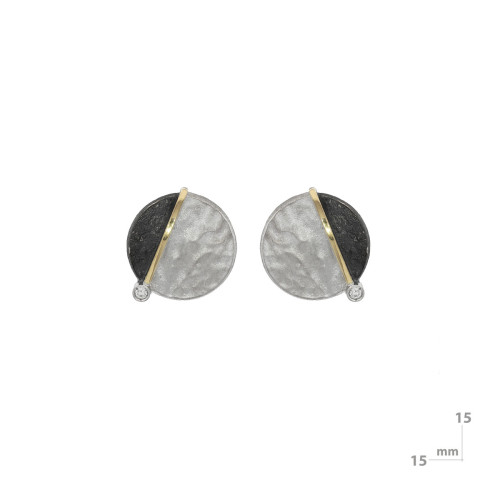 Arracades de plata, or i brillant lab
