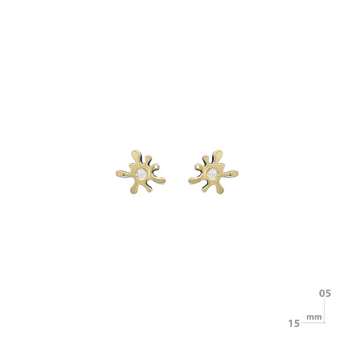 Arracades de plata, or i brillant lab