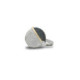 Anillo de plata, oro y brillante lab