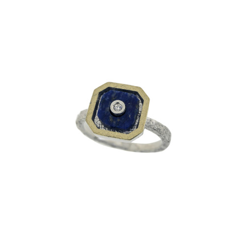 AN PLATA, OR, LAPISLÁZULI I BRIL 0.015CT