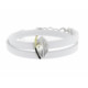 Pulsera de plata, oro y perla cultivada