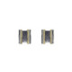 Pendientes de plata y oro