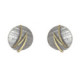 Pendientes de plata y oro