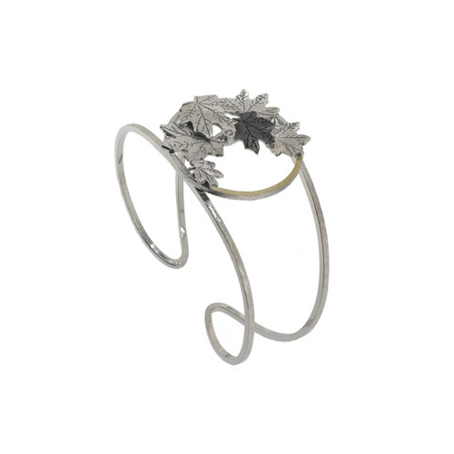 Silver, gold and shiny bracelet