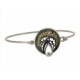 Pulsera de plata, oro y brillante