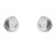 Pendientes de plata y perla barroca