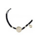 Pulsera de plata, oro  y brillante