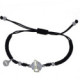 Silver, gold and shiny bracelet
