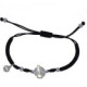 Silver, gold and shiny bracelet