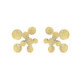 Pendientes de plata y oro