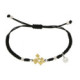 Silver and gold bracelet