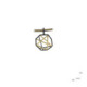 Silver and gold pendant