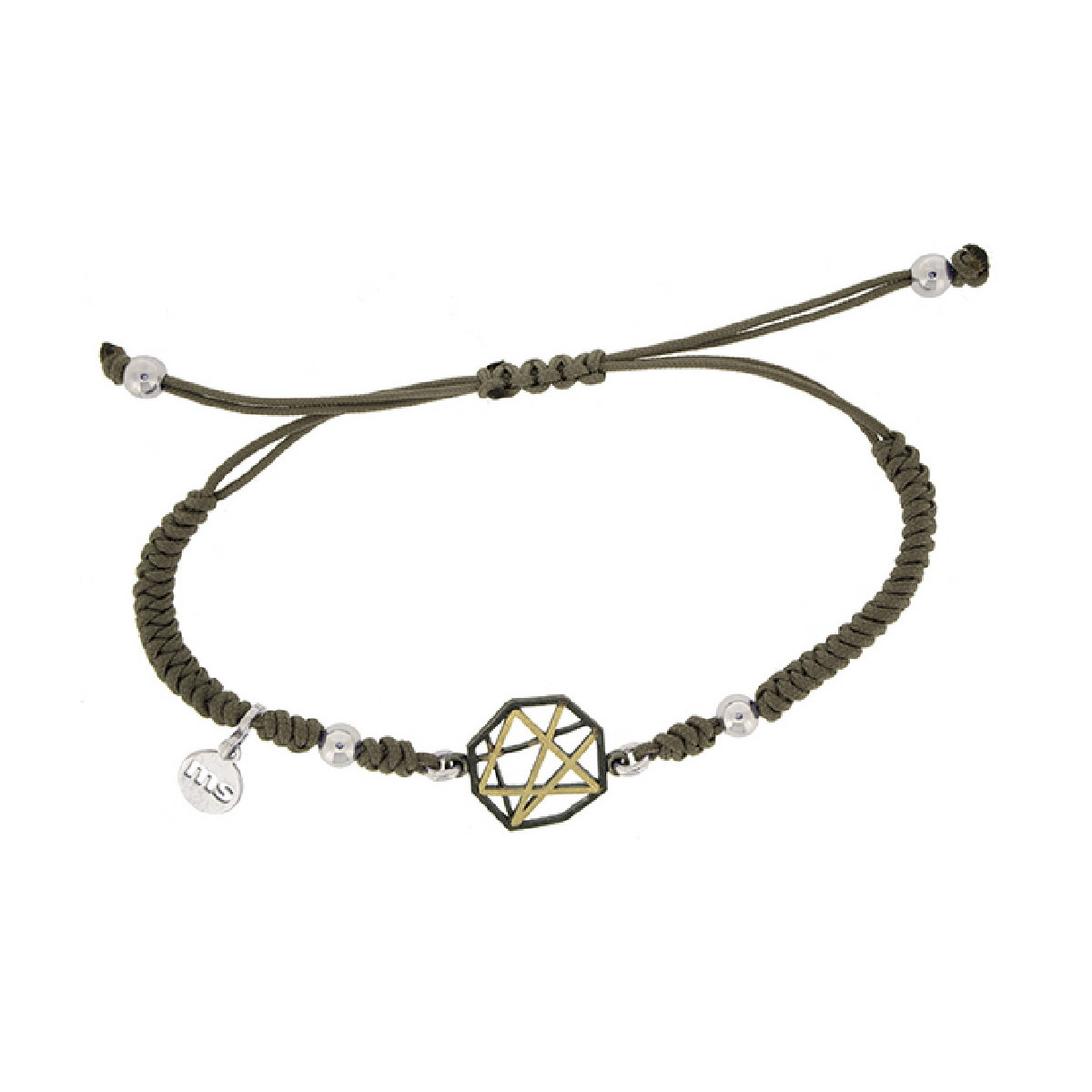 Silver and gold bracelet