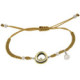 Silver, gold and shiny bracelet
