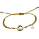 Silver, gold and shiny bracelet