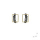 Arrecades de plata, or i brillants
