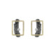 Arrecades de plata, or i brillants