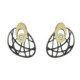 Arrecades de plata, or i brillants
