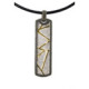Silver and gold pendant
