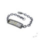 Silver and gold bracelet