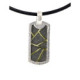 Silver and gold pendant