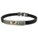Bracelet made of silver and 18k gold