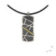 Gold and silver pendant