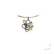 Silver and gold pendant