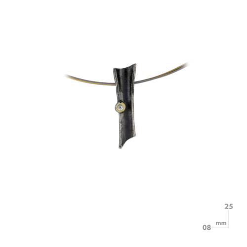 Penjoll de plata, or i DIAMANT LAB