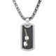 Silver and gold pendant