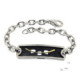 Pulsera de plata y oro