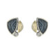 Pendientes de plata, esmalte, oro  y brillante