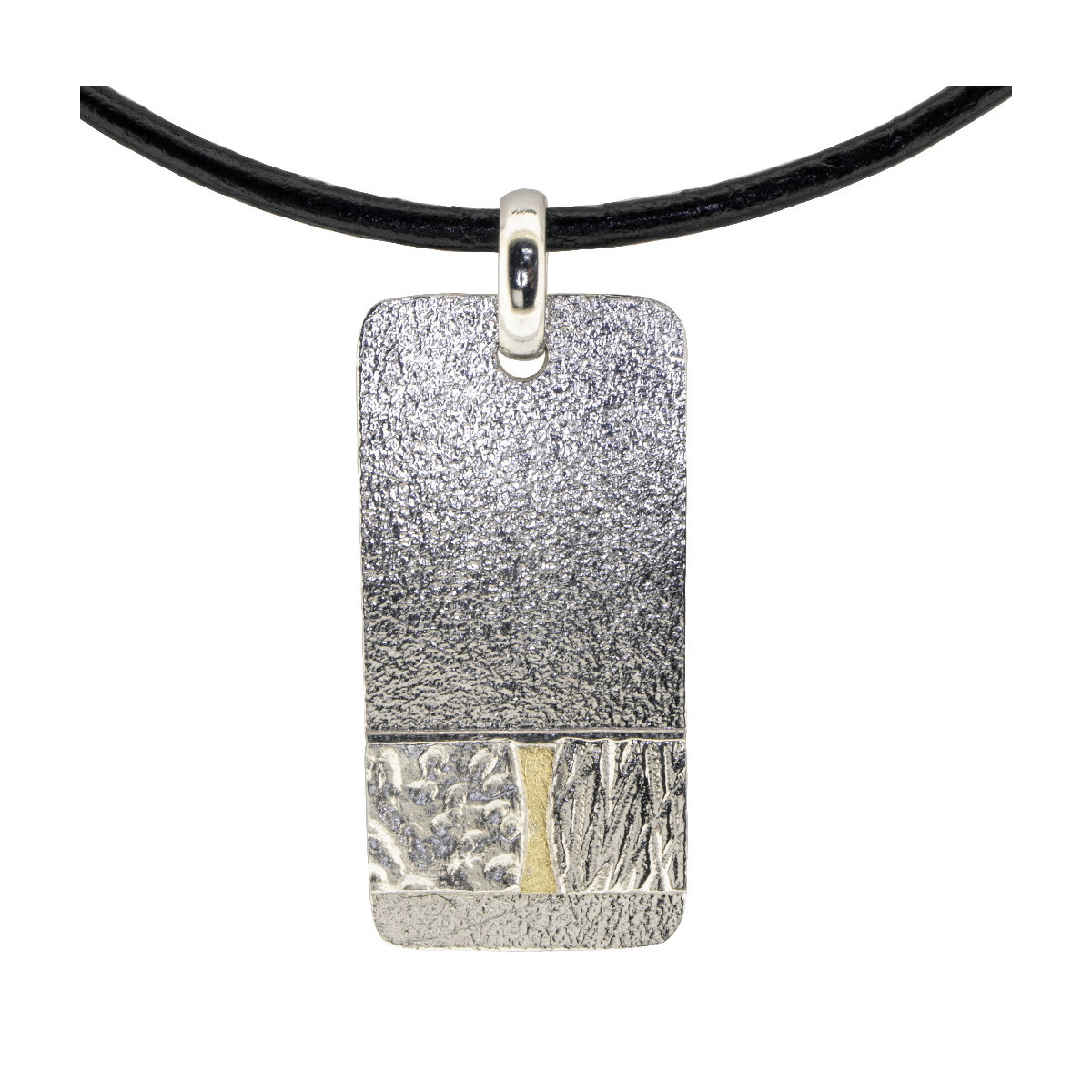 Penjoll de plata i or